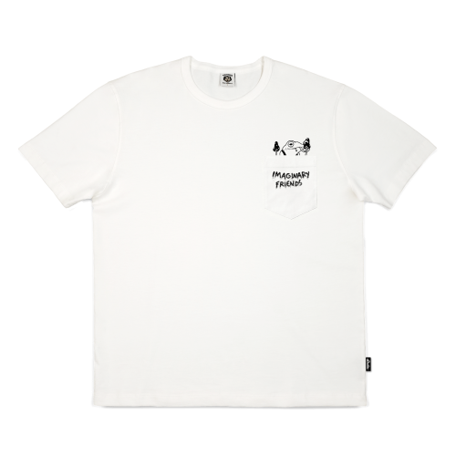 Dudes Imaginary Friend T-Shirt white